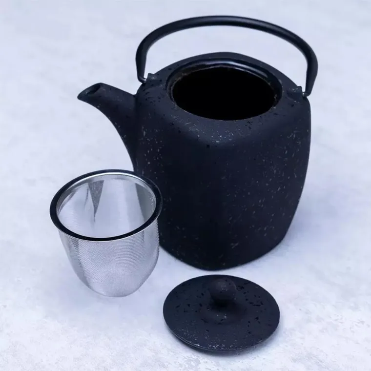 Kinghoff, zaparzacz żeliwny, z filtrem, 900 ml, KH-1818