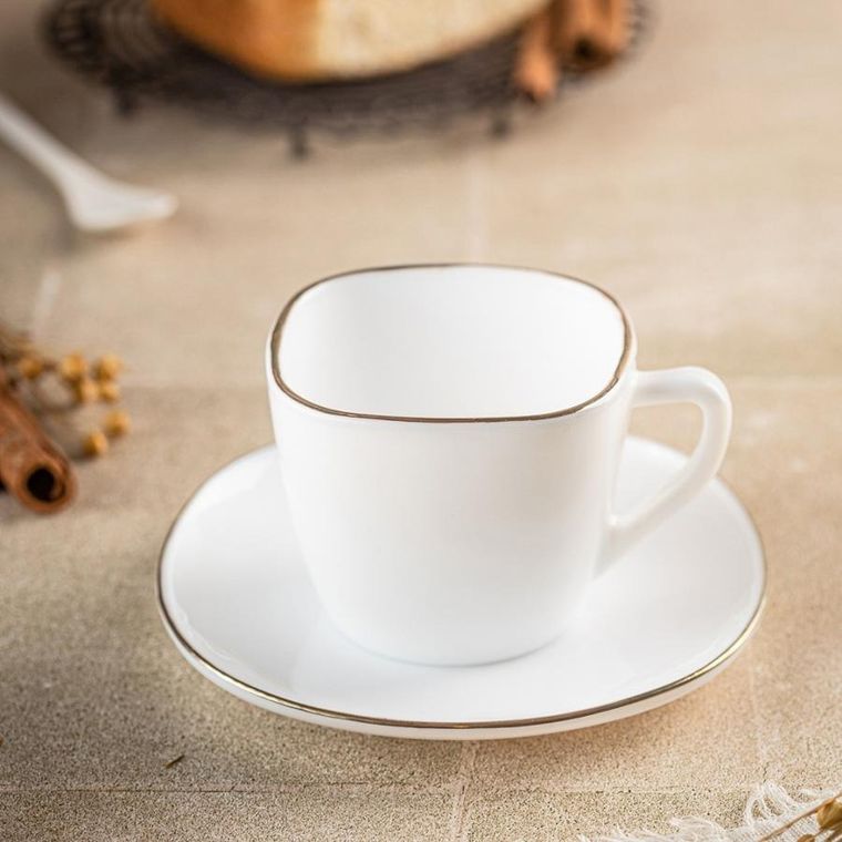 Kinghoff, zestaw kawowy, 6 filiżanek ze spodeczkami, KH-1930