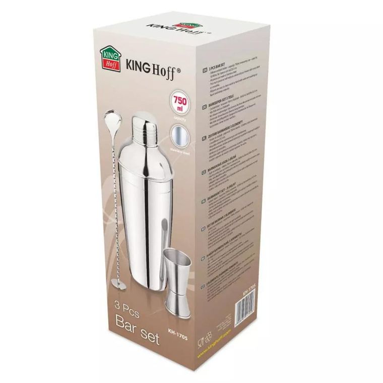 Kinghoff, zestaw przyborów barmańskich, KH-1705