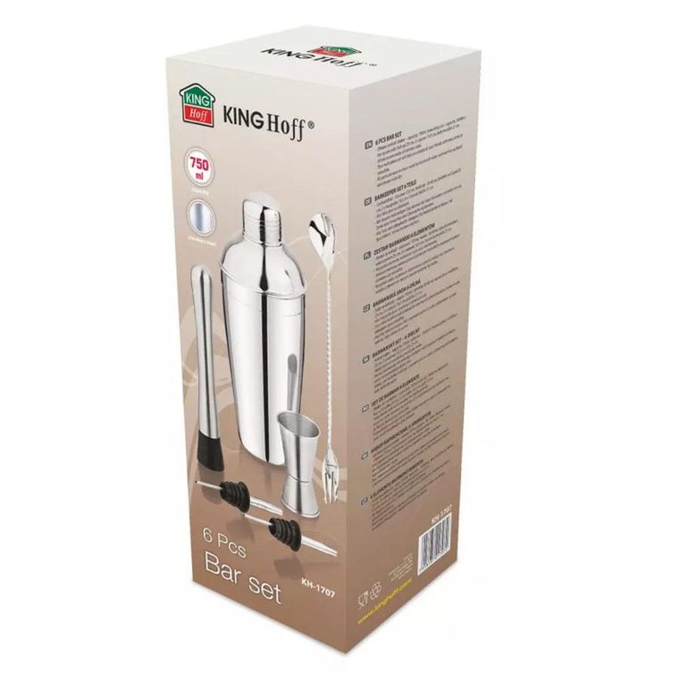 Kinghoff, zestaw przyborów barmańskich, KH-1707
