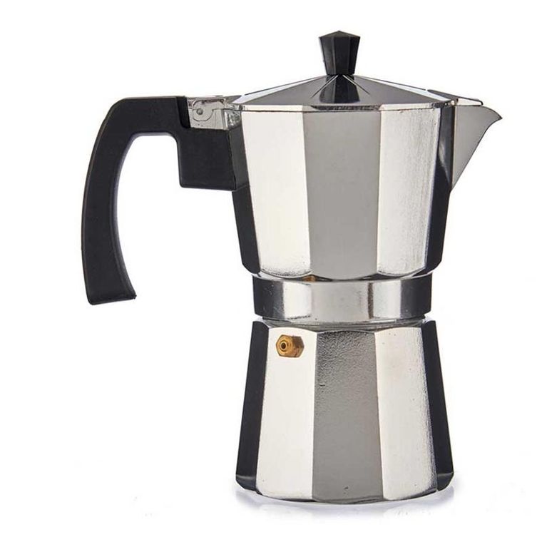 Kinvara, Arco, kawiarka aluminiowa na 3 espresso, 150 ml