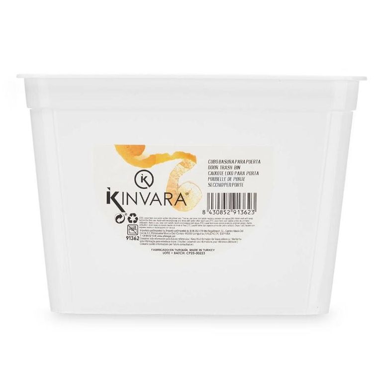 Kinvara, kosz na drzwi szafki na obierki, bioodpady, 4 l