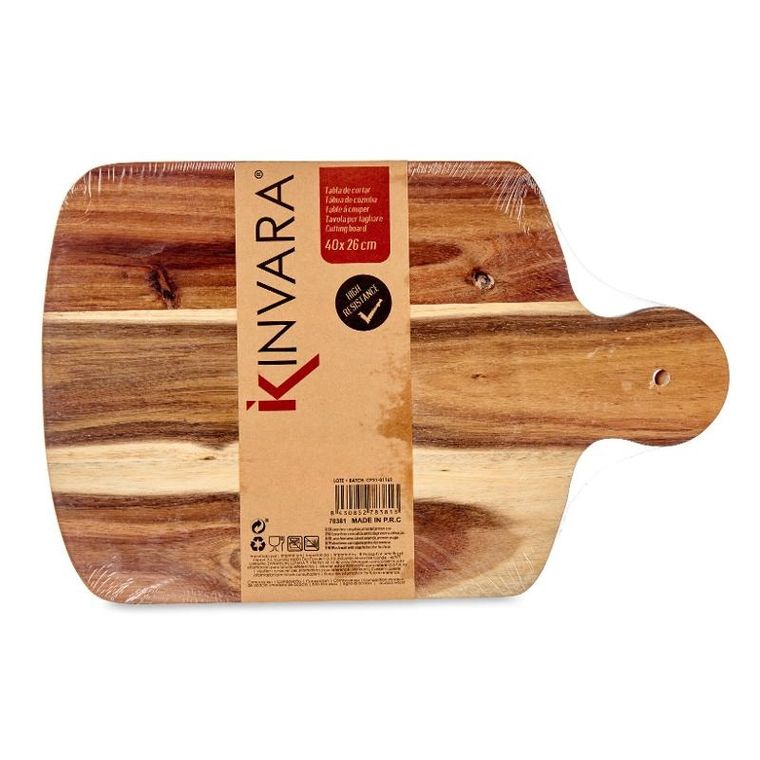 Kinvara, Taro, drewniana deska do krojenia, 40-26 cm