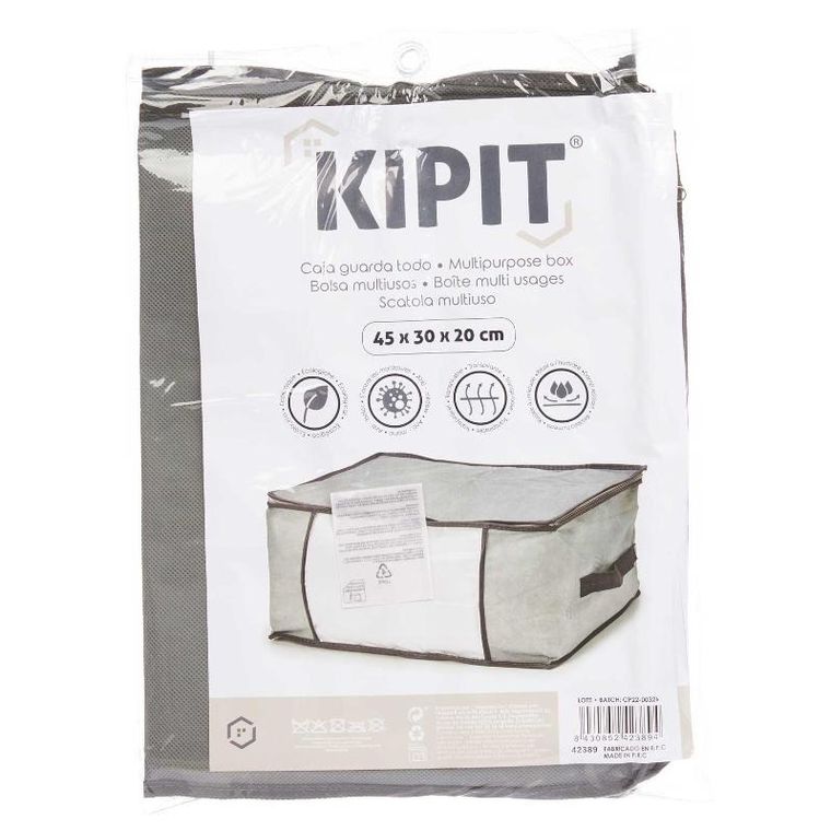 Kipit, Boxx, materiałowy organizer do szafy, 45-30-20 cm