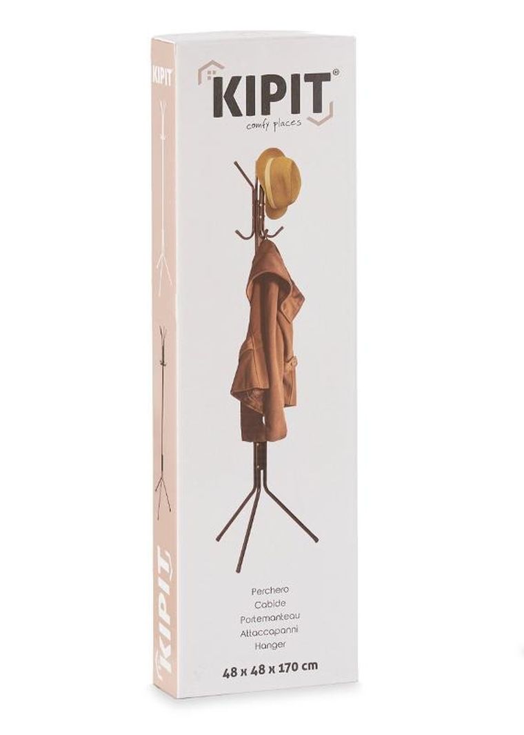 Kipit, Comfy place, wieszak stojący do przedpokoju, 48-170 cm