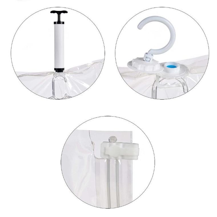 Kipit, Comfy Places, worek próżniowy z wieszakiem i pompką