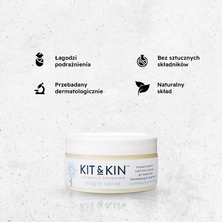 Kit and Kin, organiczna maść do zadań specjalnych dla maluszka, 100 ml