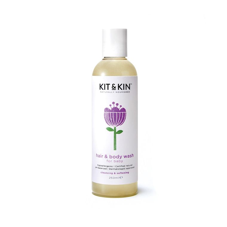 Kit and Kin, organiczny żel do mycia 2w1, do ciała i włosów maluszka, 250 ml
