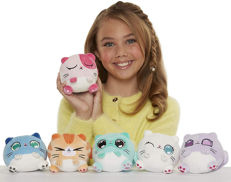 Kitten Catfe, Meowble Scented Plush, Lavendar, maskotka, 10 cm