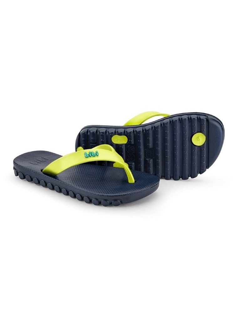 Klapki chłopięce, japonki, granatowe, Bibi Shoes