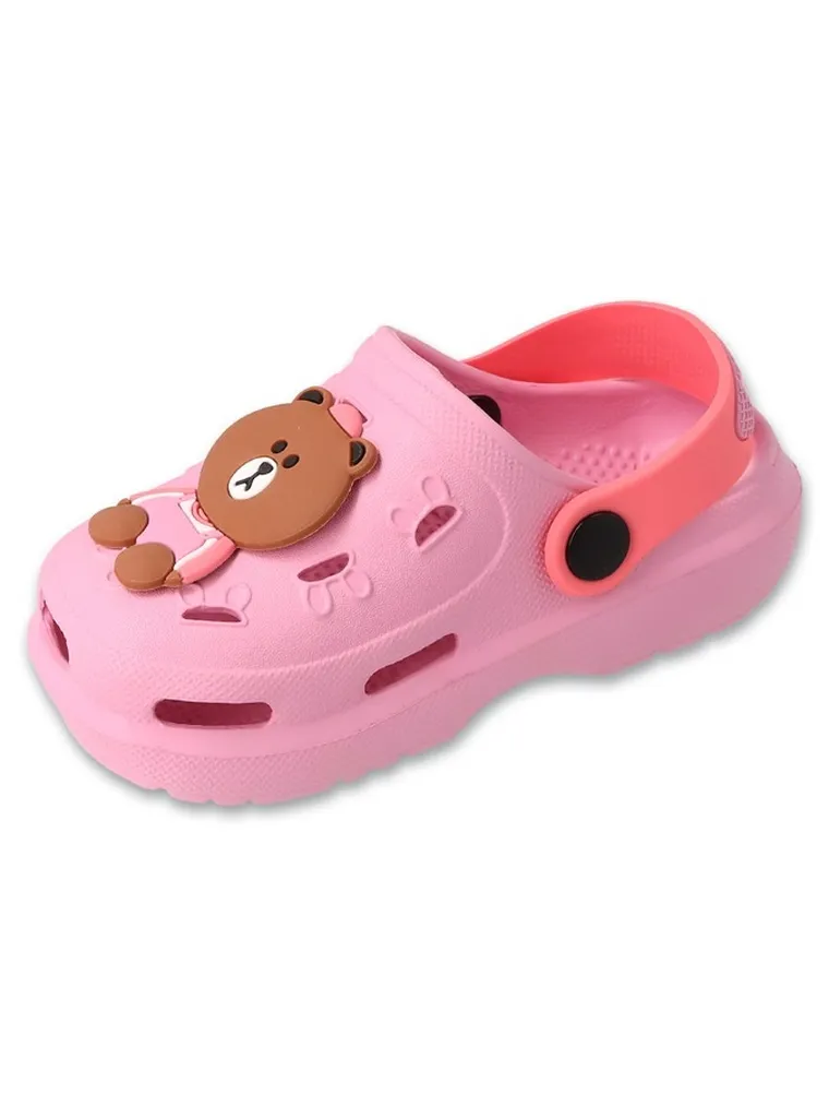 Klapki dziewczęce, różowe, Befado
