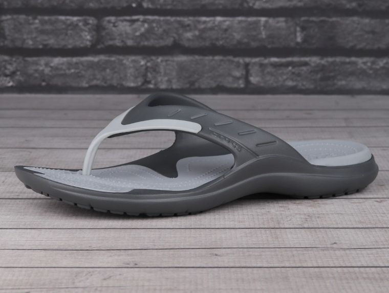 Klapki męskie, japonki, czarne, Crocs Modi Sport Flip