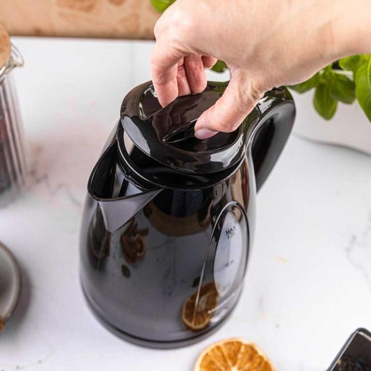 Klausberg, czajnik elektryczny, czarny, 1,2l, KB-9001