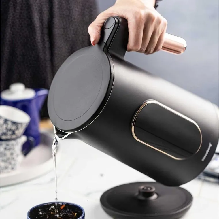 Klausberg, czajnik elektryczny LED z regulacją temperatury, 1,7l