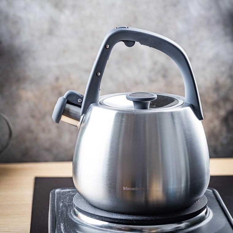 Klausberg, czajnik stalowy z gwizdkiem, 2.5l