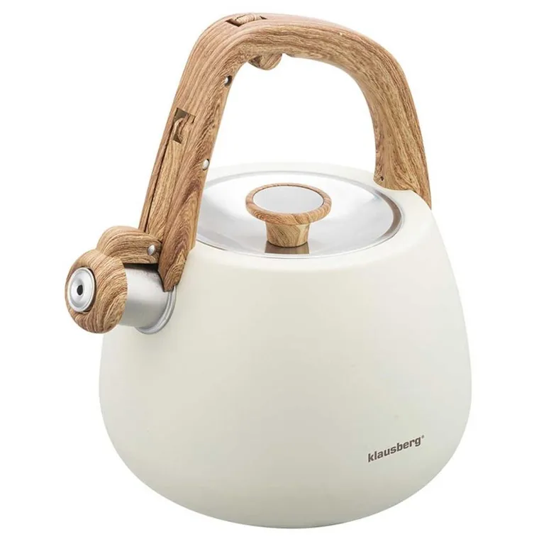 Klausberg, czajnik stalowy z gwizdkiem, 2.5l