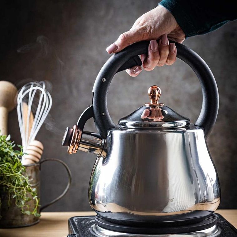 Klausberg, czajnik stalowy z gwizdkiem, 2.8l