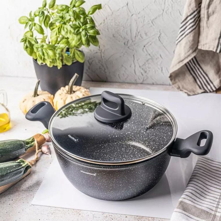 Klausberg, garnek marmurkowy, 24 cm, 3,7l, KB-7671