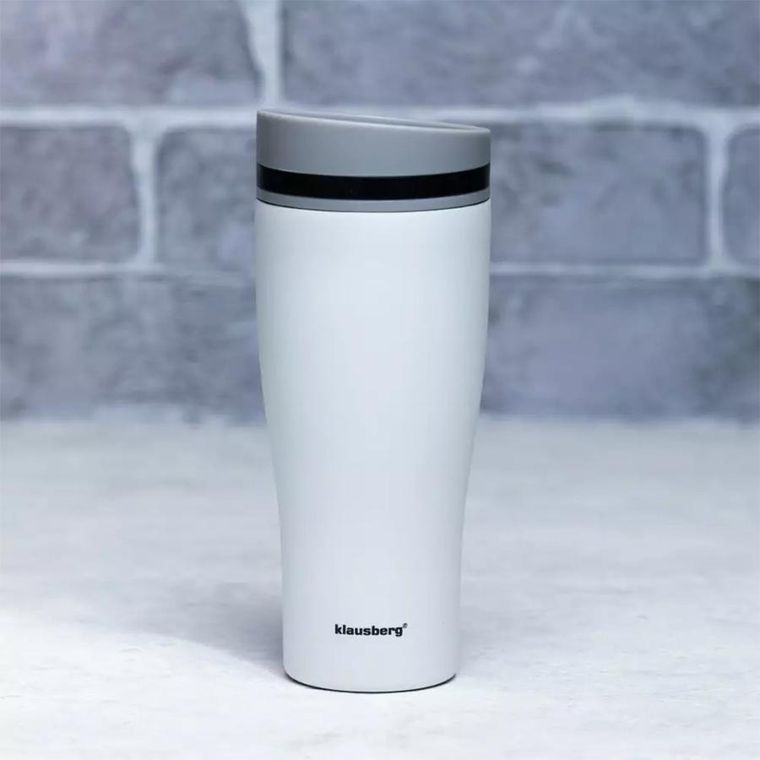 Klausberg, kubek termiczny, click clack, 380 ml, KB-7619