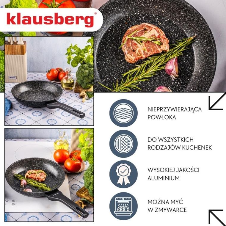Klausberg, patelnia marmurkowa, kb-7988