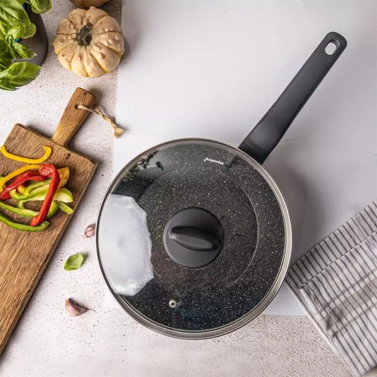 Klausberg, patelnia marmurkowa z pokrywą, 24 cm, KB-7666