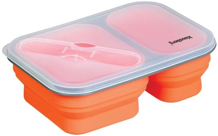 Klausberg, silikonowy składany lunch box, KB-7023