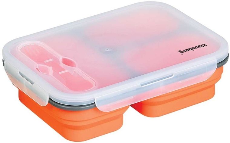 Klausberg, silikonowy składany lunch box, KB-7024