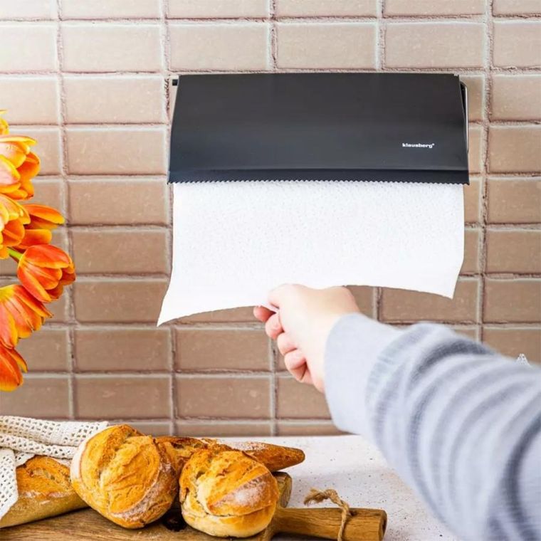 Klausberg, uchwyt metalowy na ręczniki papierowe