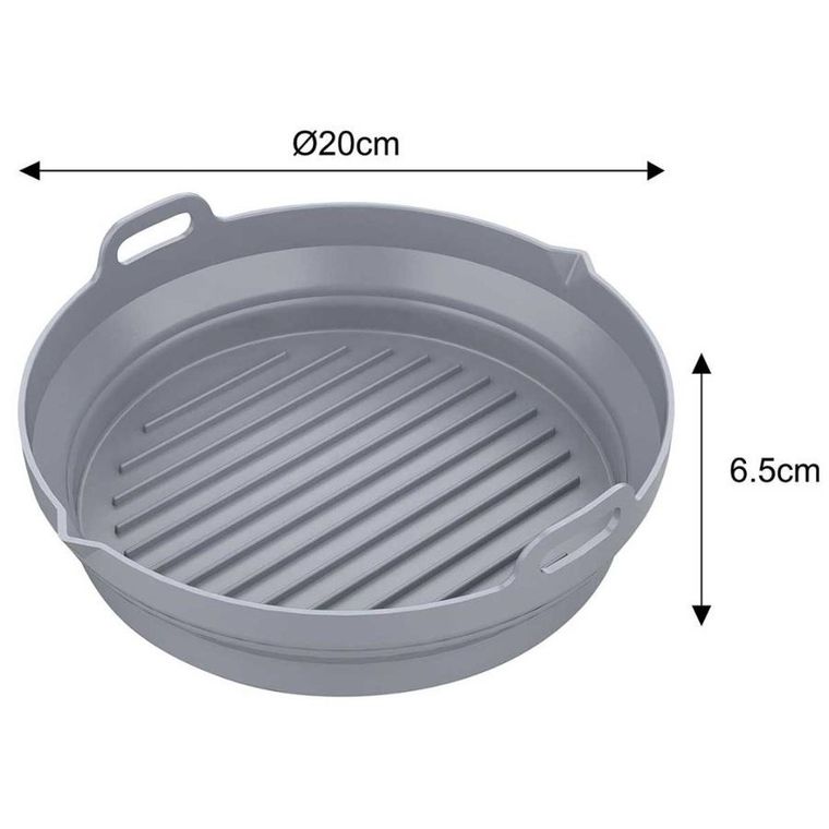 Klausberg, wkład silikonowy do frytownicy, 20 cm, 2 szt.