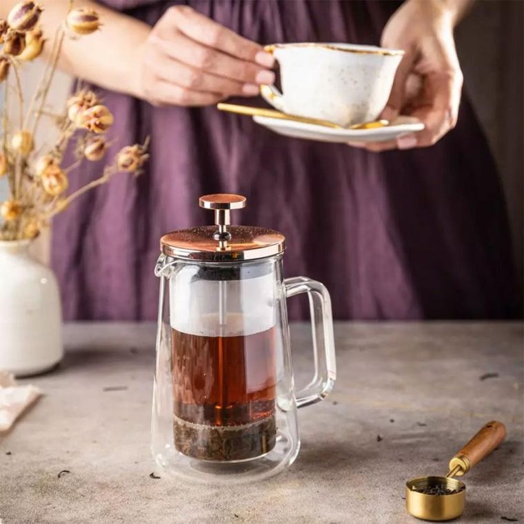 Klausberg, zaparzacz tłokowy do kawy/herbaty, termiczny, 350 ml