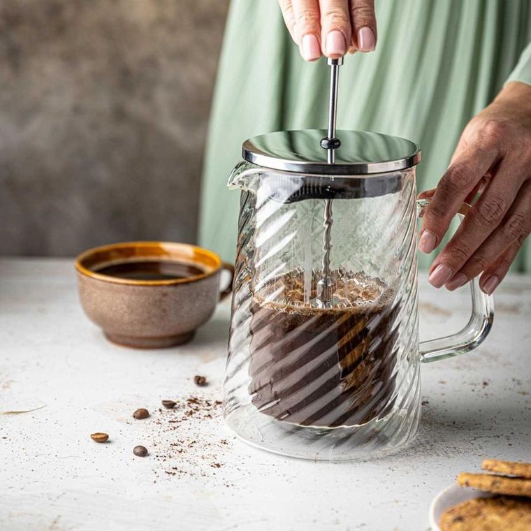 Klausberg, zaparzacz tłokowy do kawy/herbaty, termiczny, 350 ml