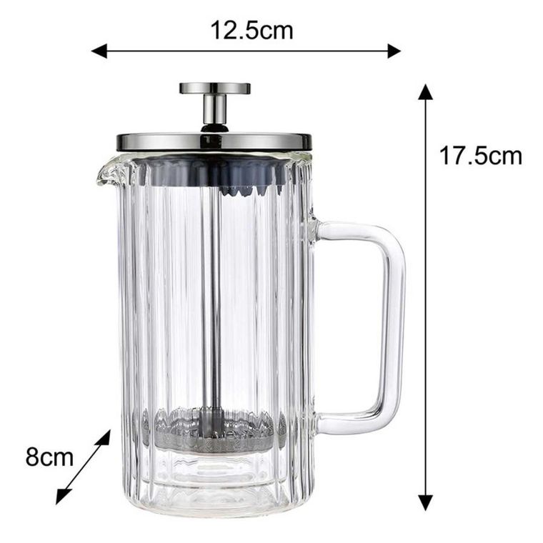 Klausberg, zaparzacz tłokowy do kawy/herbaty, termiczny, 350 ml