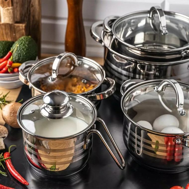 Klausberg, zestaw garnków, 10 elementów, KB-7696