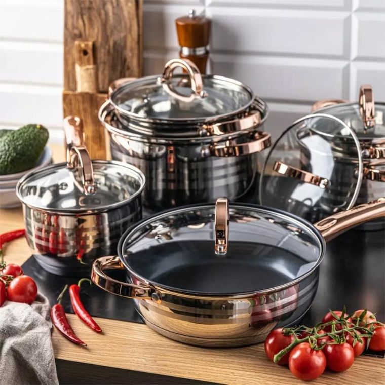 Klausberg, zestaw garnków, 12 elementów, KB-7700