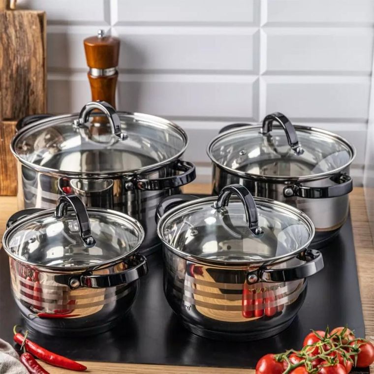 Klausberg, zestaw garnków, 8 elementów, KB-7701