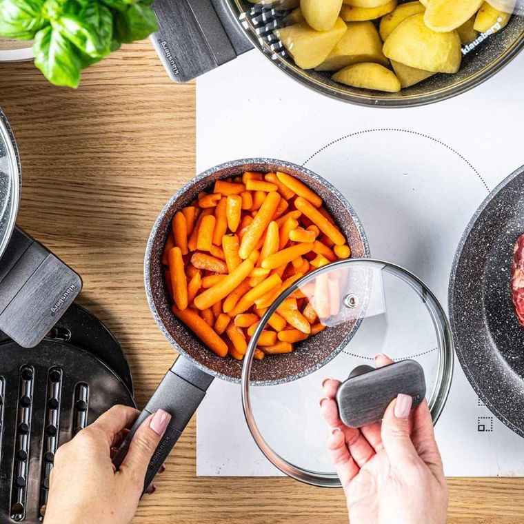 Klausberg, zestaw garnków marmurkowych, 12 elementów