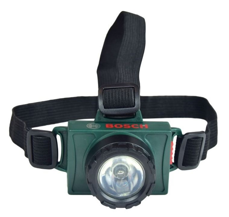 Klein, Bosch mini, latarka czołowa LED