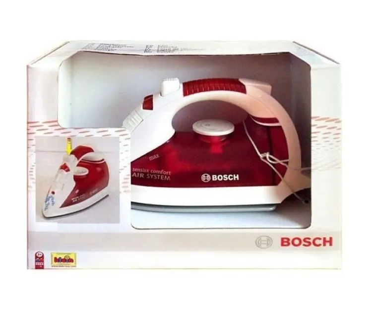 Klein, Bosch, zabawkowe żelazko ze spryskiwaczem, mini