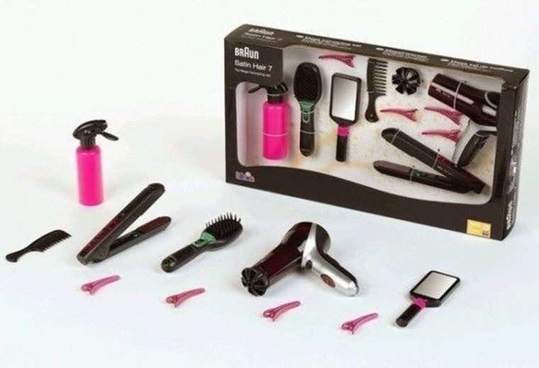 Klein, Braun, zestaw fryzjerski, suszarka, prostownica