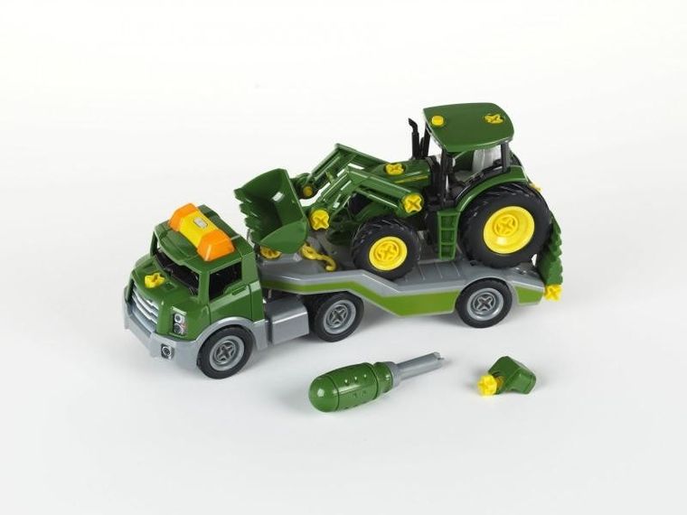 Klein, John Deere, traktor do skręcania na lawecie
