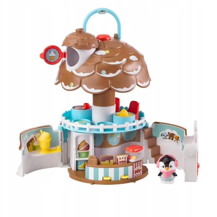 Klorofil, Domek Szyszka z Lodziarnią, zestaw z figurką