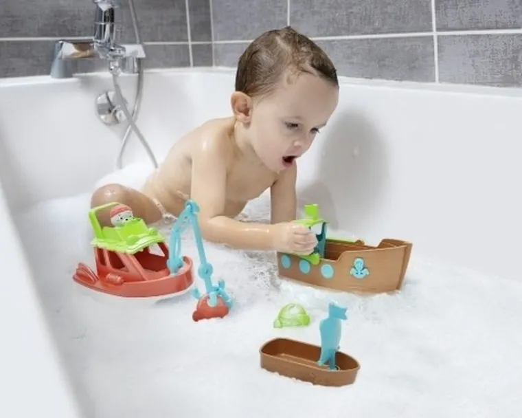 Klorofil, Kuter Rybacki, łódź 3w1 z figurką