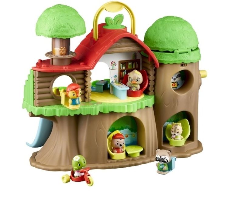 Klorofil, Leśna Szkoła, zestaw z figurkami