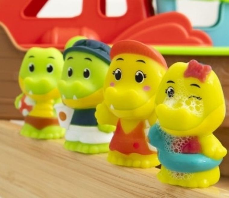 Klorofil, Rodzina Krokodyli, zestaw figurek