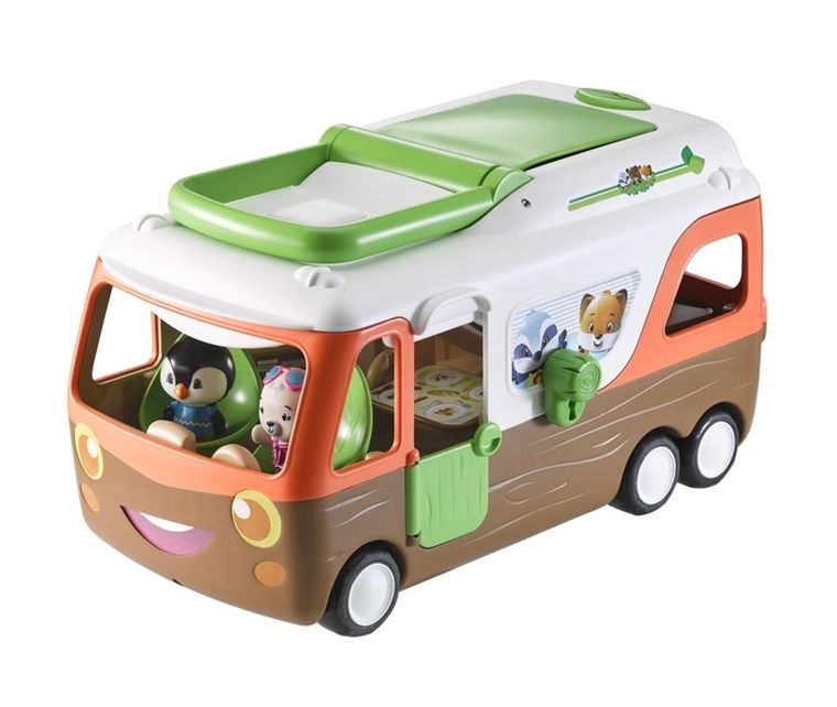 Klorofil, Samochód Kamper, zestaw z figurką