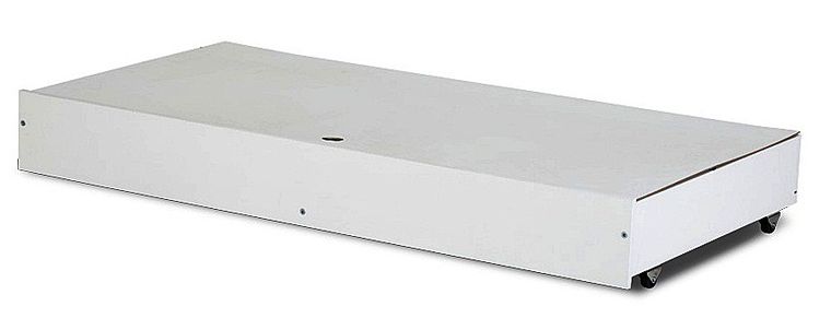 Klupś, pojemnik na pościel, biały, 120-60 cm