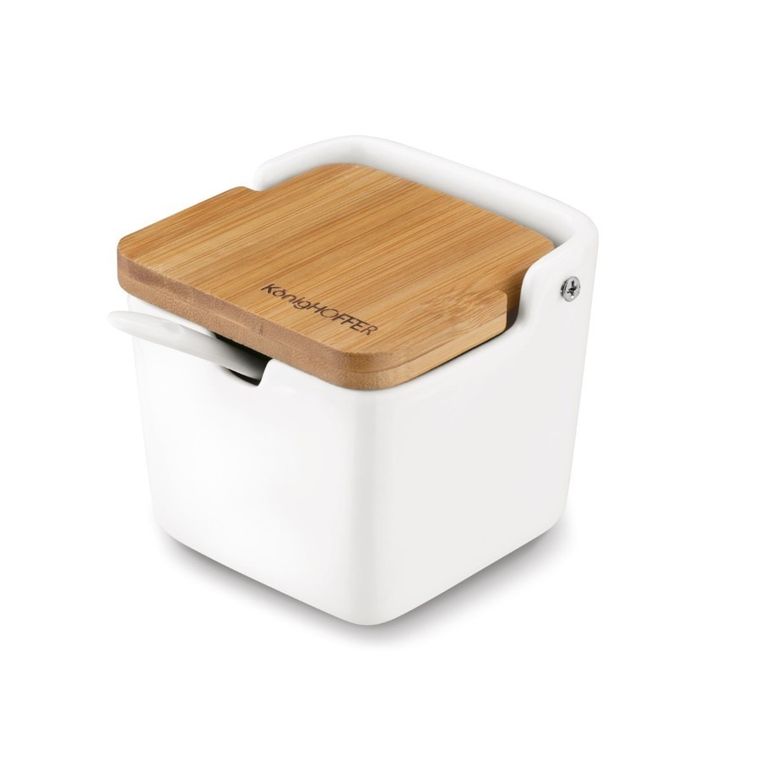 Könighoffer, Ceramic, pojemnik z bambusową pokrywka, 270 ml