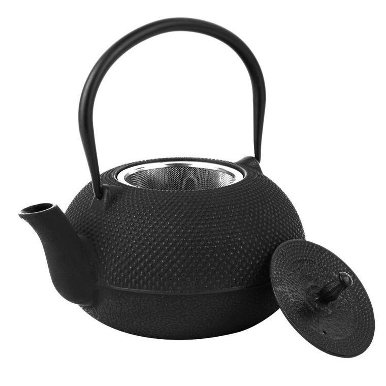 Könighoffer, Hanako, imbryk do herbaty z zaparzaczem żeliwny, 1,8 l, czarny