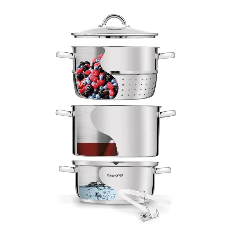 Könighoffer, sokownik nierdzewny, 8l