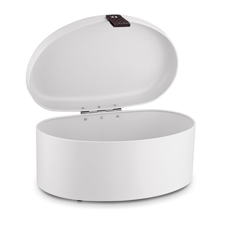 Könighoffer, Vespa, chlebak stalowy, biały, 36-23,5-18,5 cm